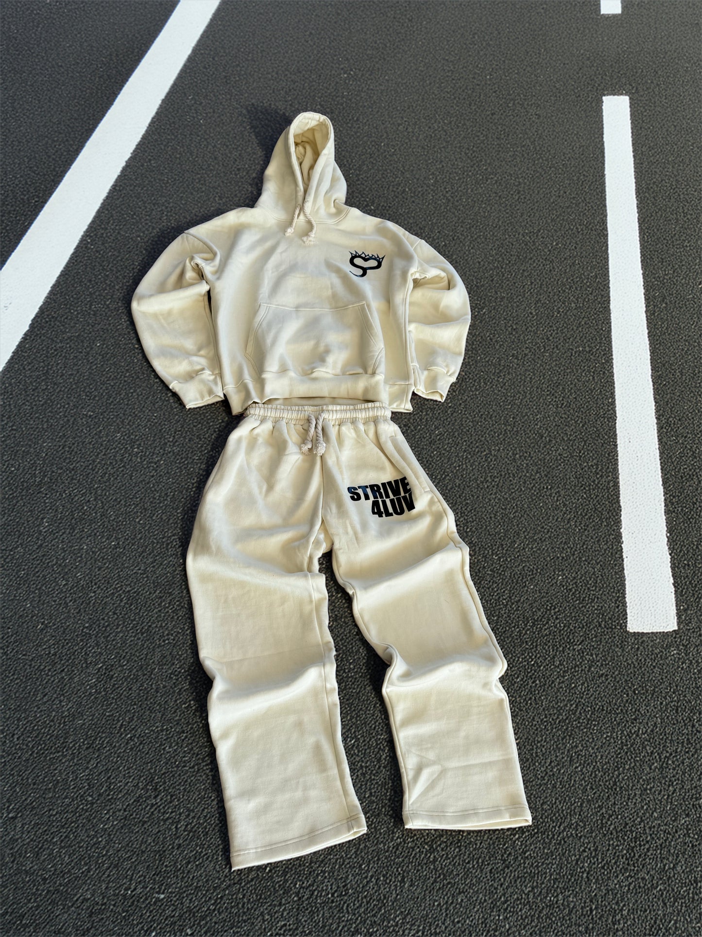 Strive4Luv cream tracksuit